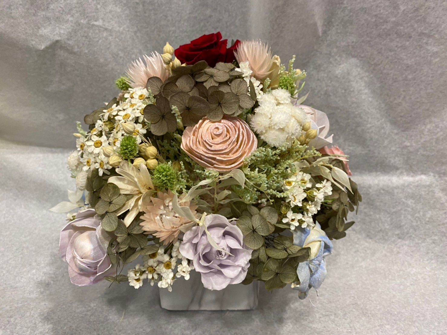 中型盆花(永生花)