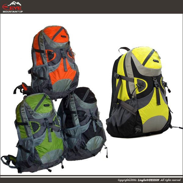 【EYE】32L弓形網登山背包附防雨罩/運動後背包/腳踏車包