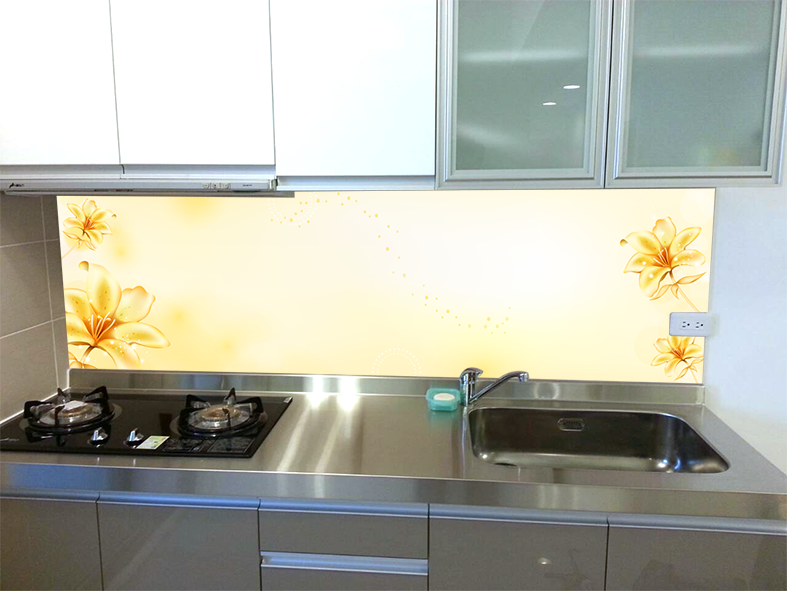 流理台玻璃牆面