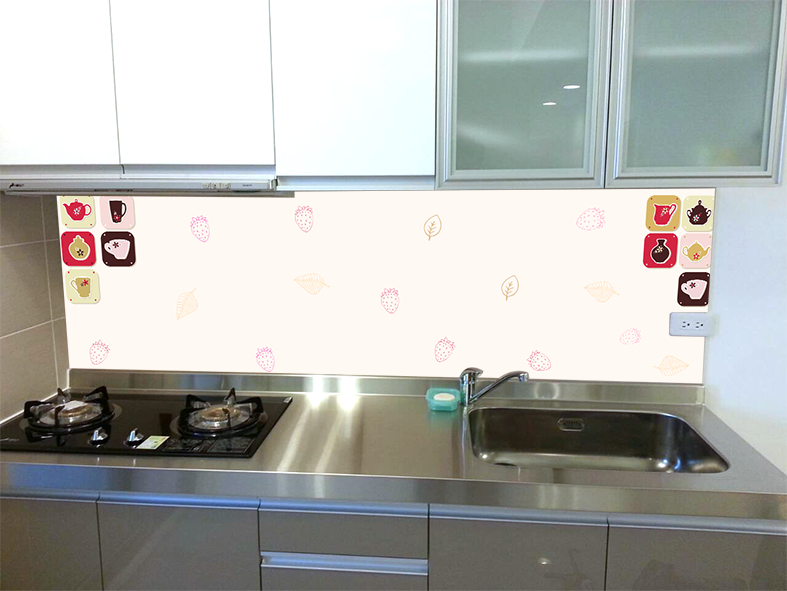 流理台玻璃牆面