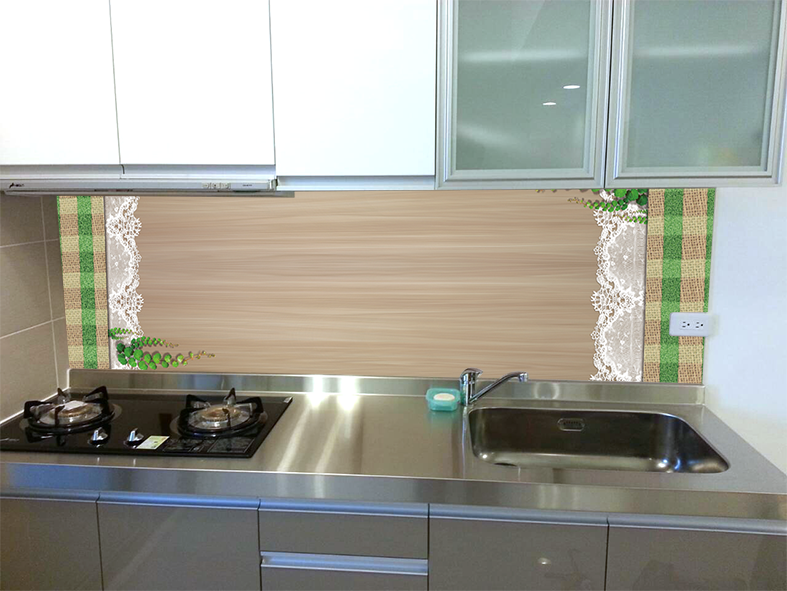 流理台玻璃牆面