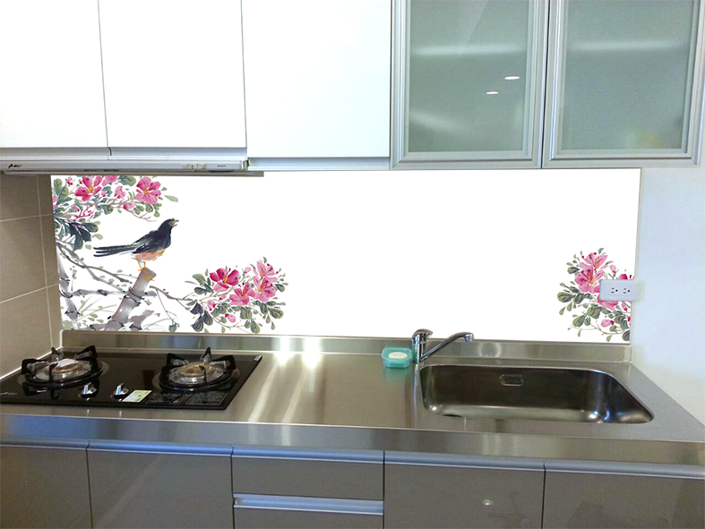 流理台玻璃牆面
