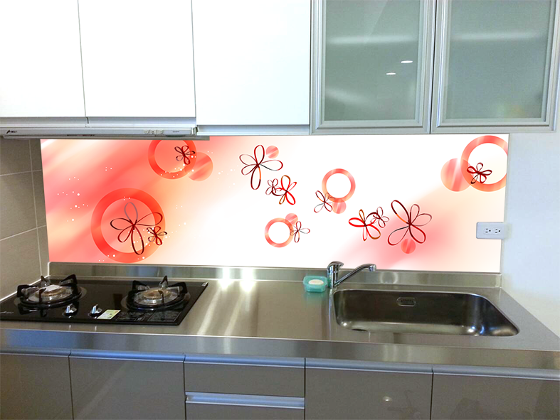 流理台玻璃牆面