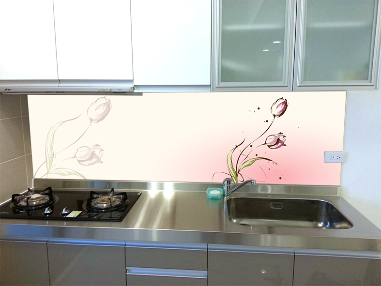 流理台玻璃牆面