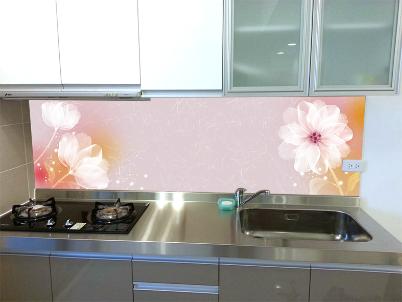 流理台玻璃牆面