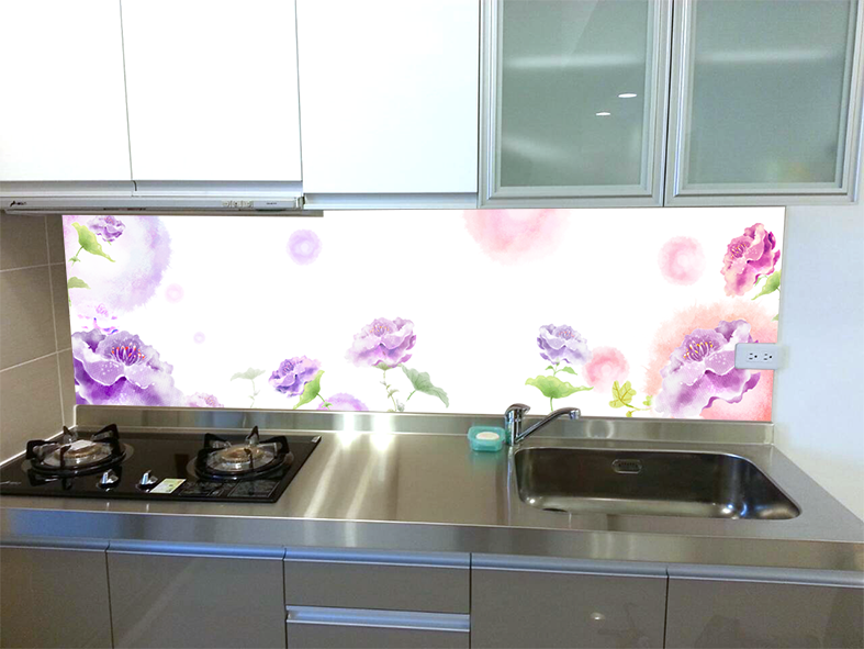流理台玻璃牆面