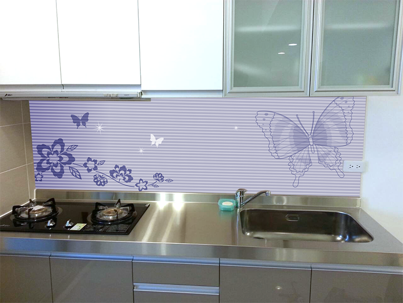 流理台玻璃牆面