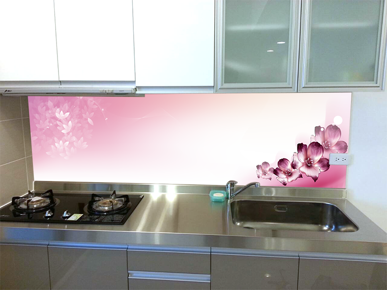 流理台玻璃牆面