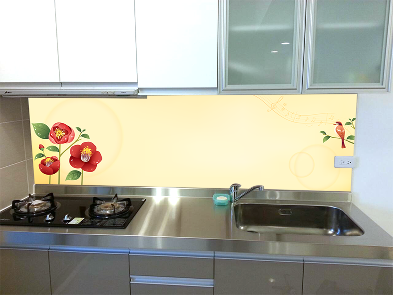 流理台玻璃牆面