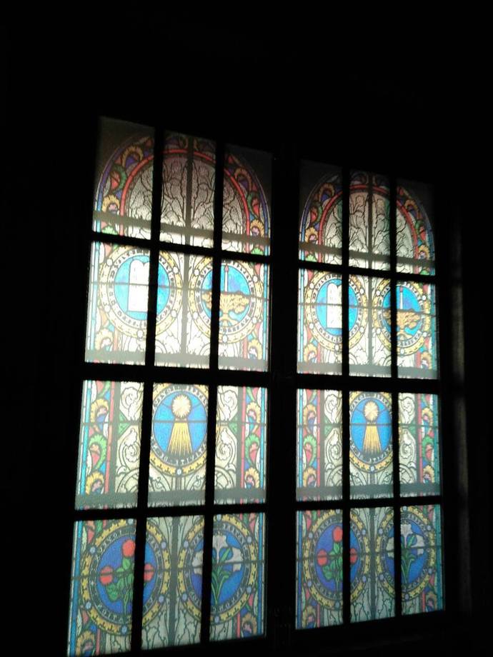 仿鑲嵌玻璃教堂