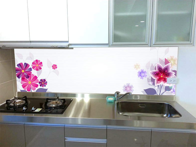 流理台玻璃牆面