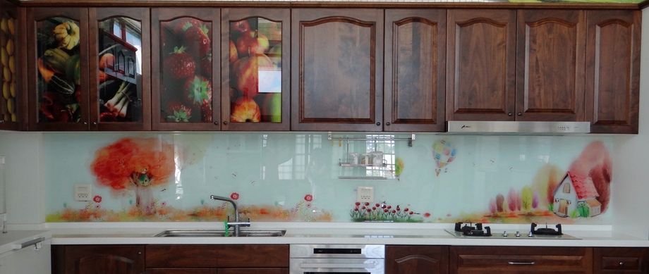 室內裝潢-流理台玻璃好清潔