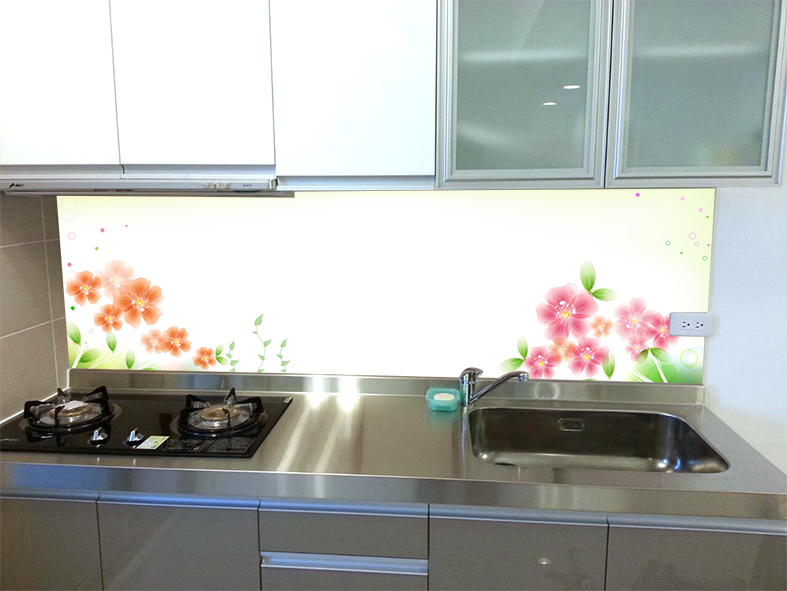 流理台玻璃牆面