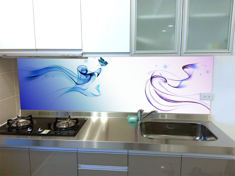 流理台玻璃牆面
