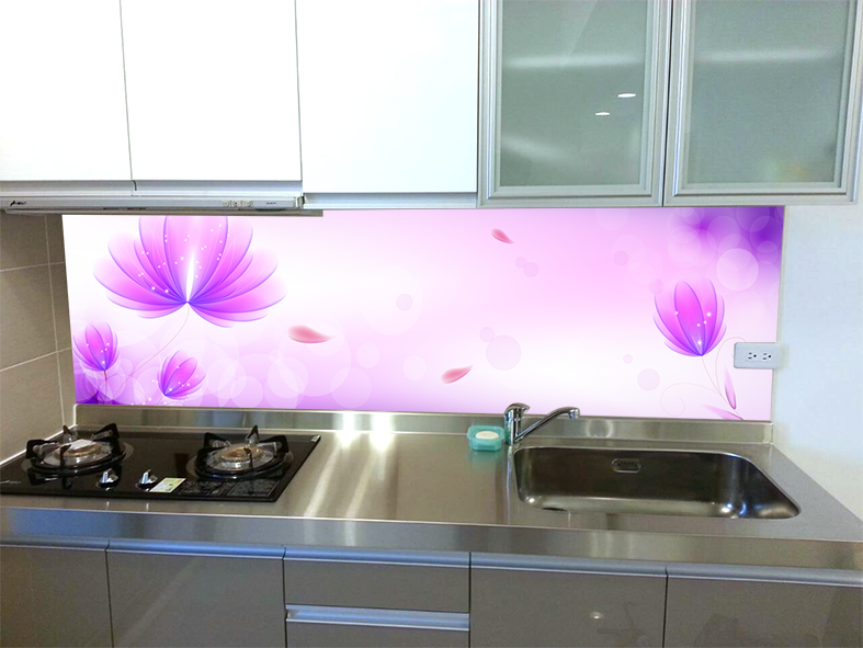 流理台玻璃牆面