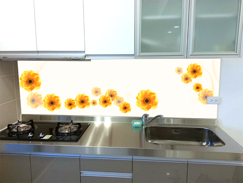 流理台玻璃牆面