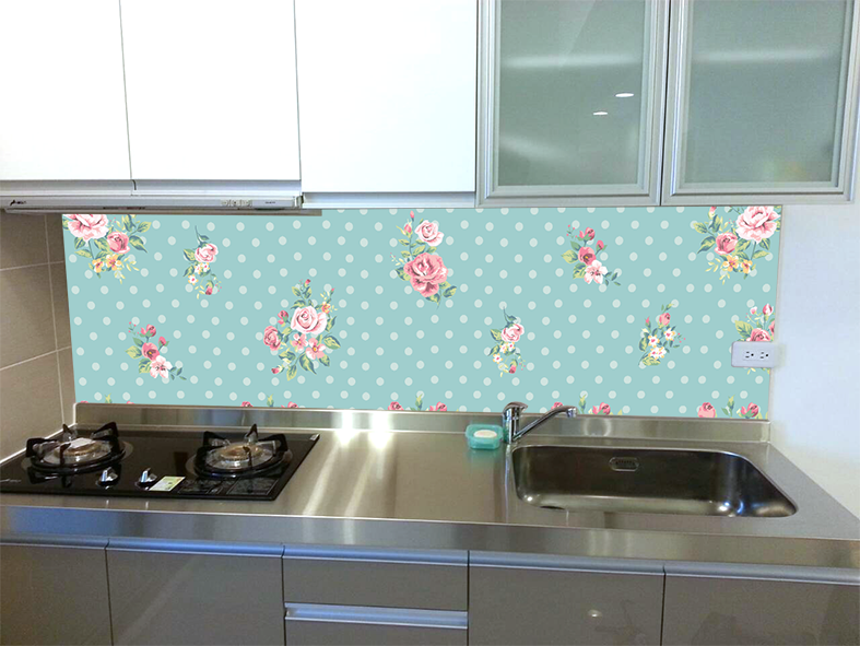 流理台玻璃牆面