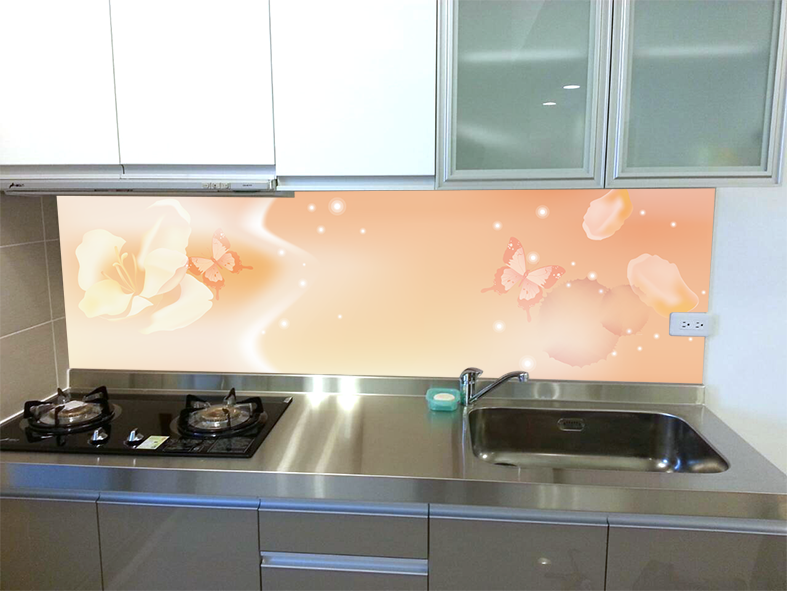 流理台玻璃牆面