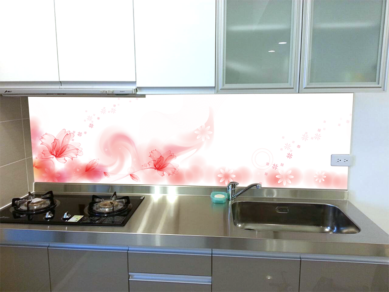 流理台玻璃牆面