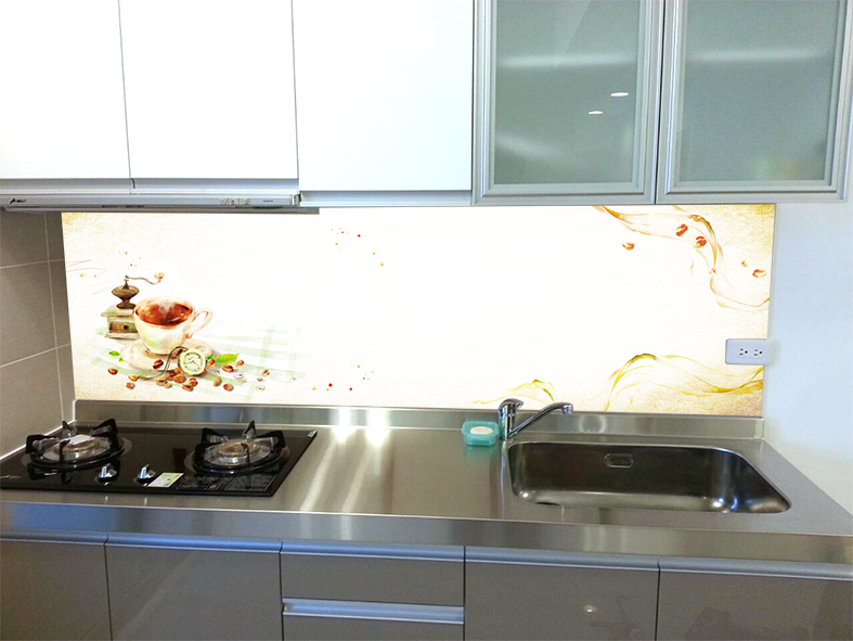 流理台玻璃牆面