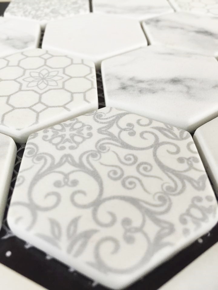 六角花磚