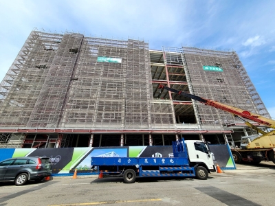 SRC群臻鋼網牆工程行-營建工程