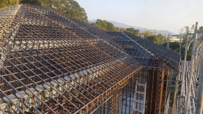 SRC群臻鋼網牆工程行-營建工程
