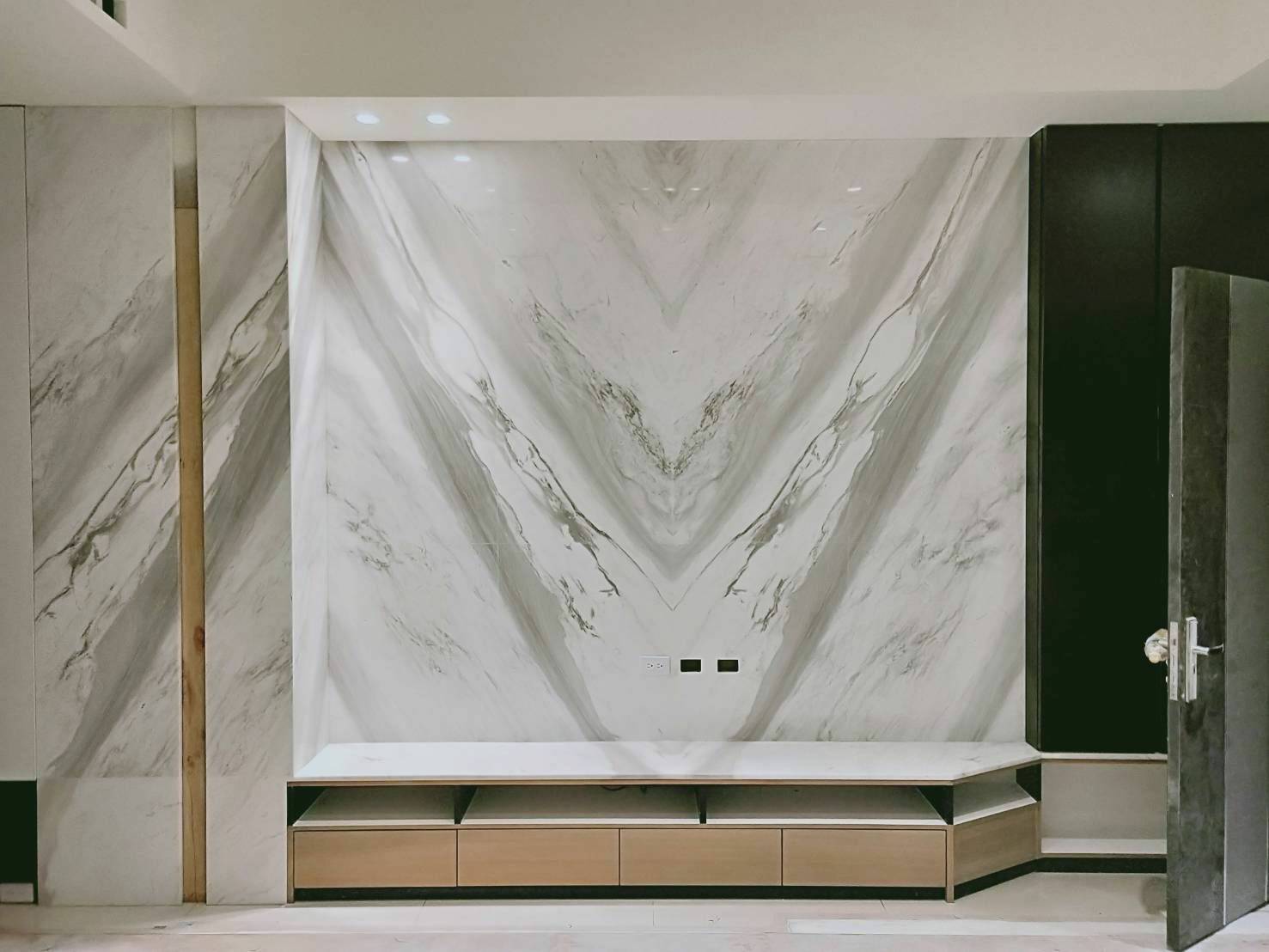 電視牆大理石