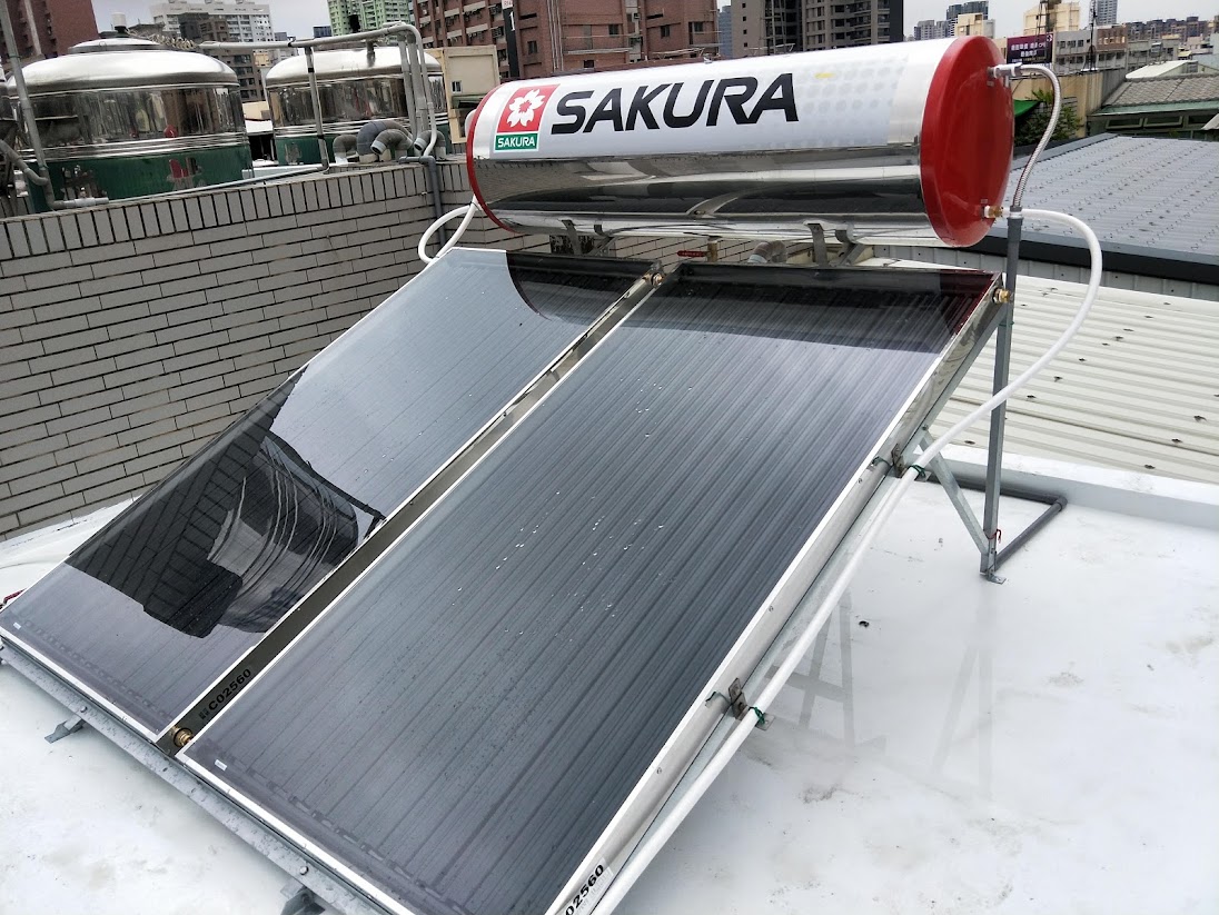 櫻花太陽能熱水器4