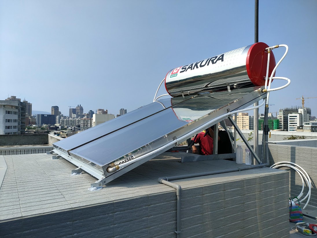 櫻花太陽能熱水器25