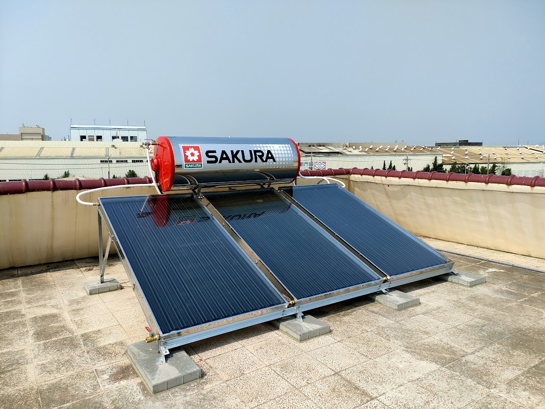 櫻花太陽能熱水器17