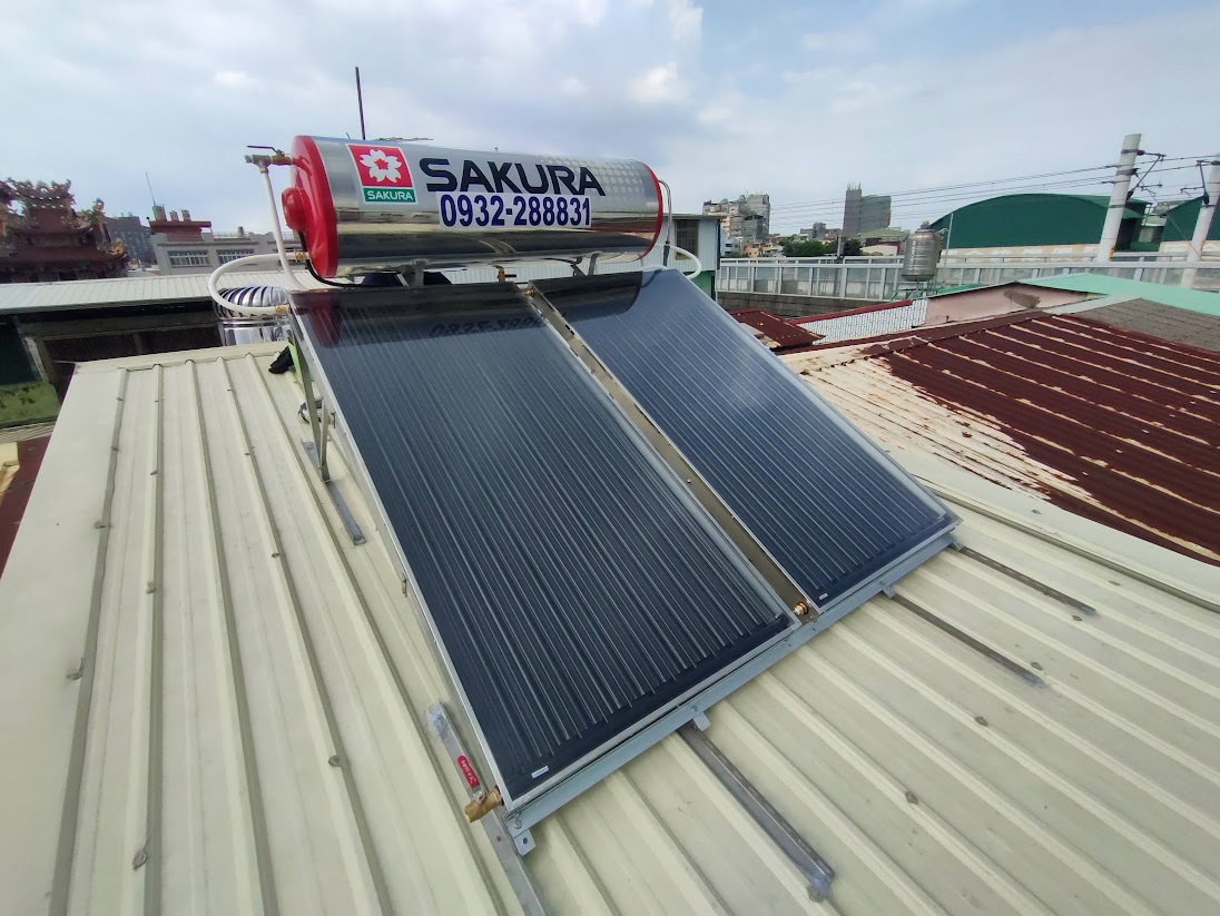 櫻花太陽能熱水器24