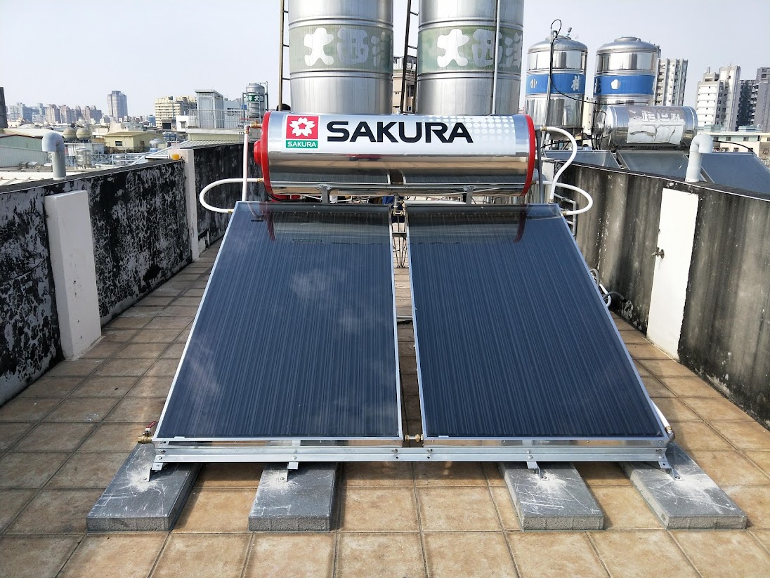 櫻花太陽能熱水器12