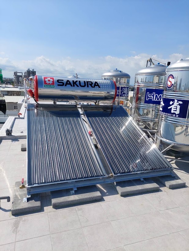 櫻花太陽能熱水器36