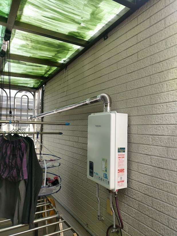 櫻花牌瓦斯熱水器17