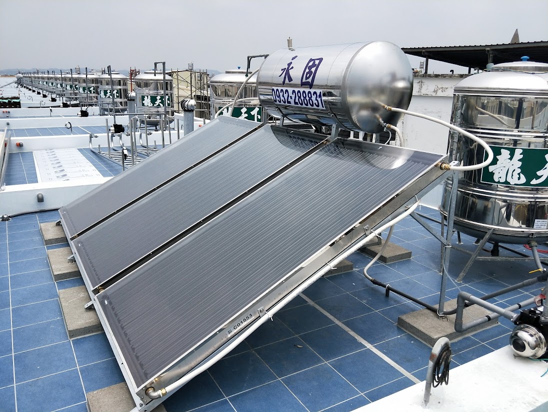平板式太陽能熱水器16