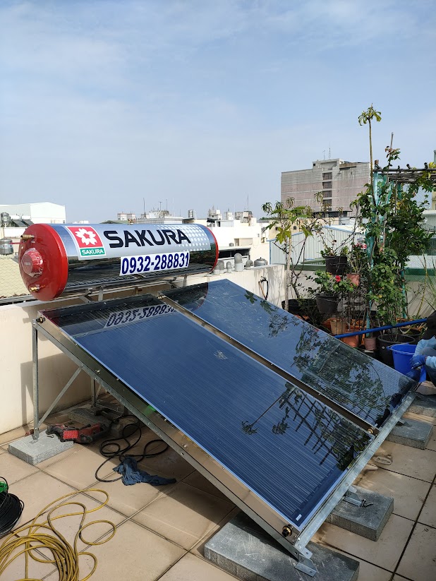 櫻花太陽能熱水器16