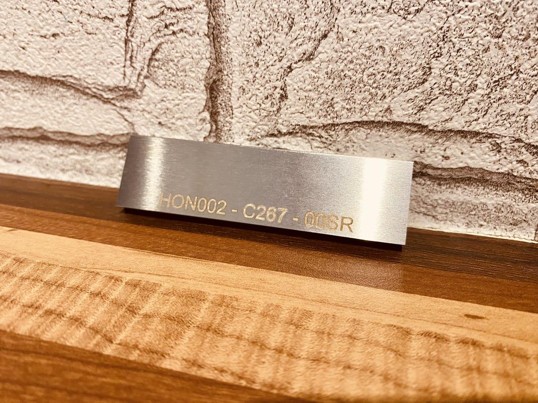 金屬零件編號雷雕