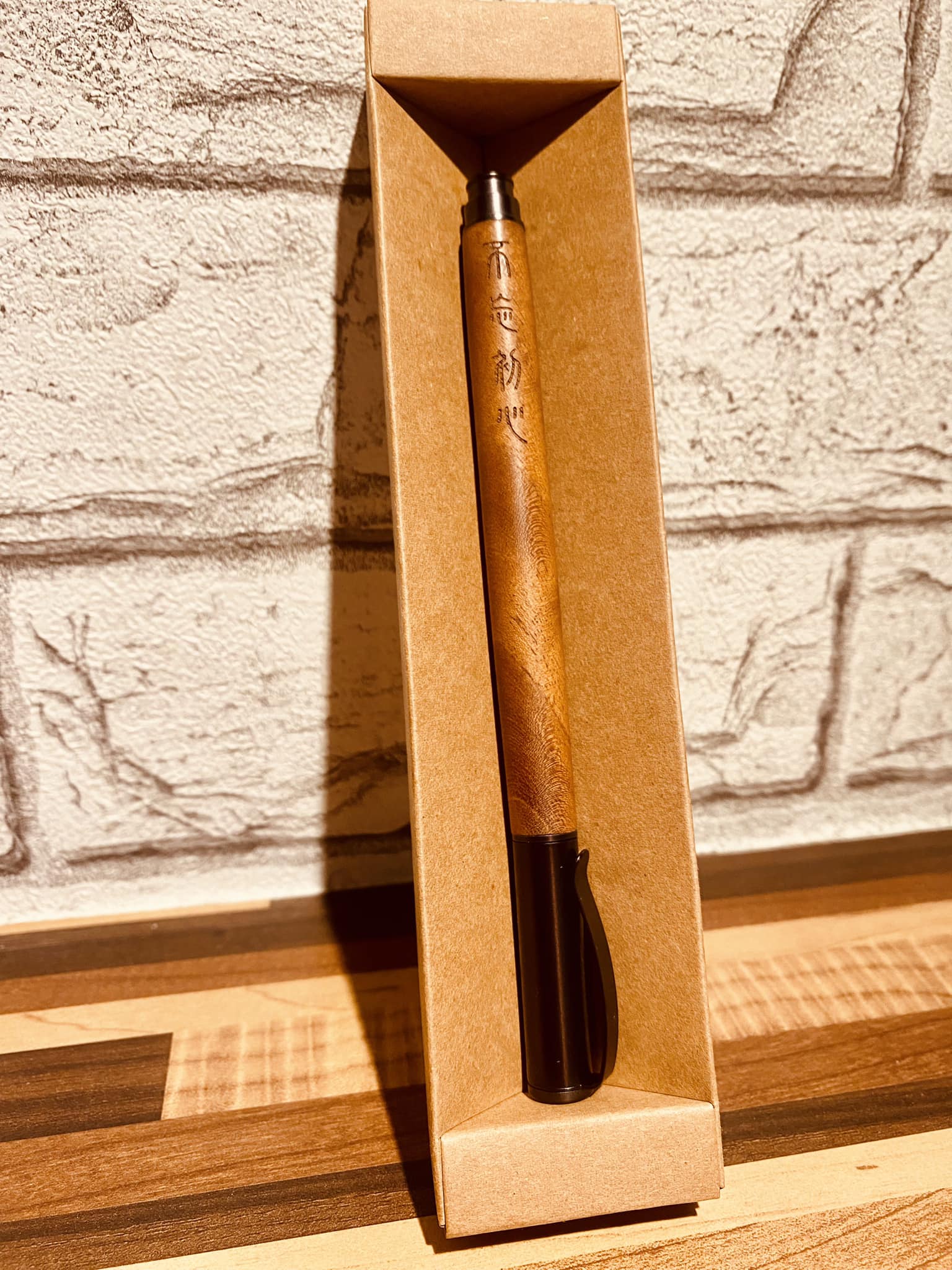 木頭原子筆雷雕