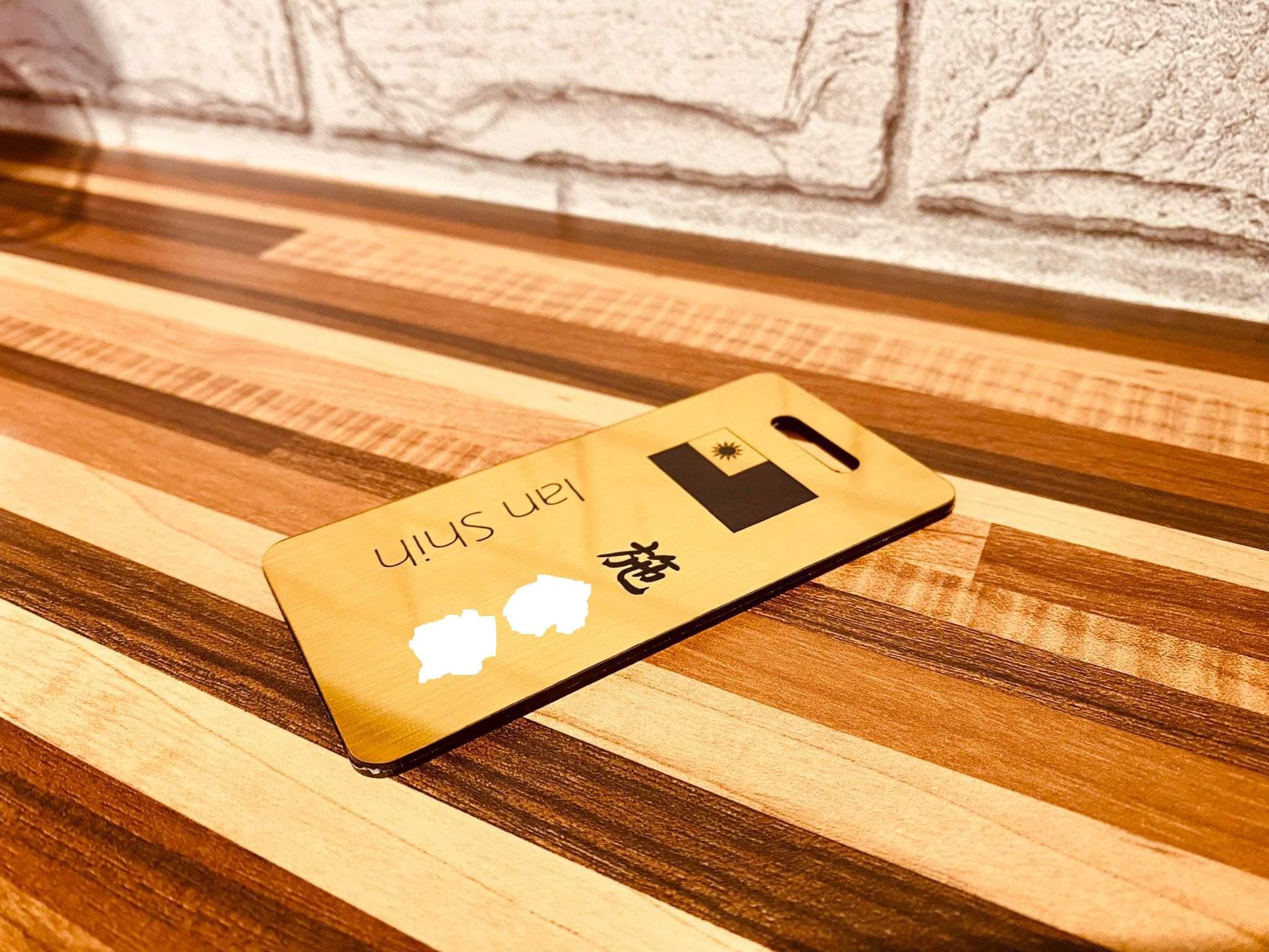 雙色板雷射雕刻