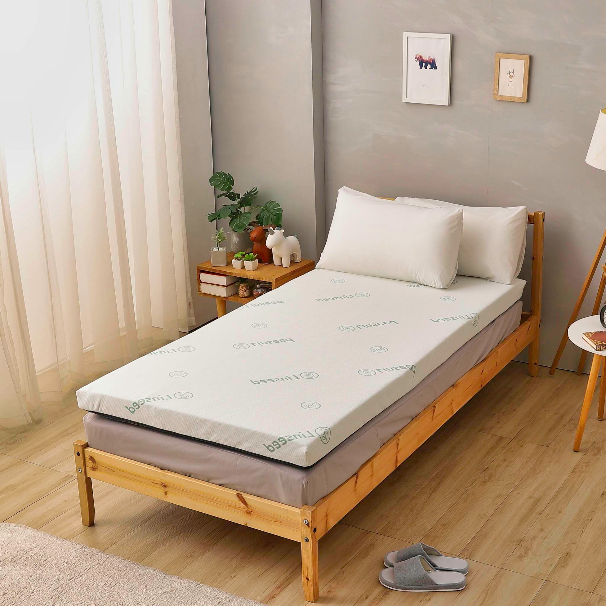 亞麻天然抗菌天絲透氣床