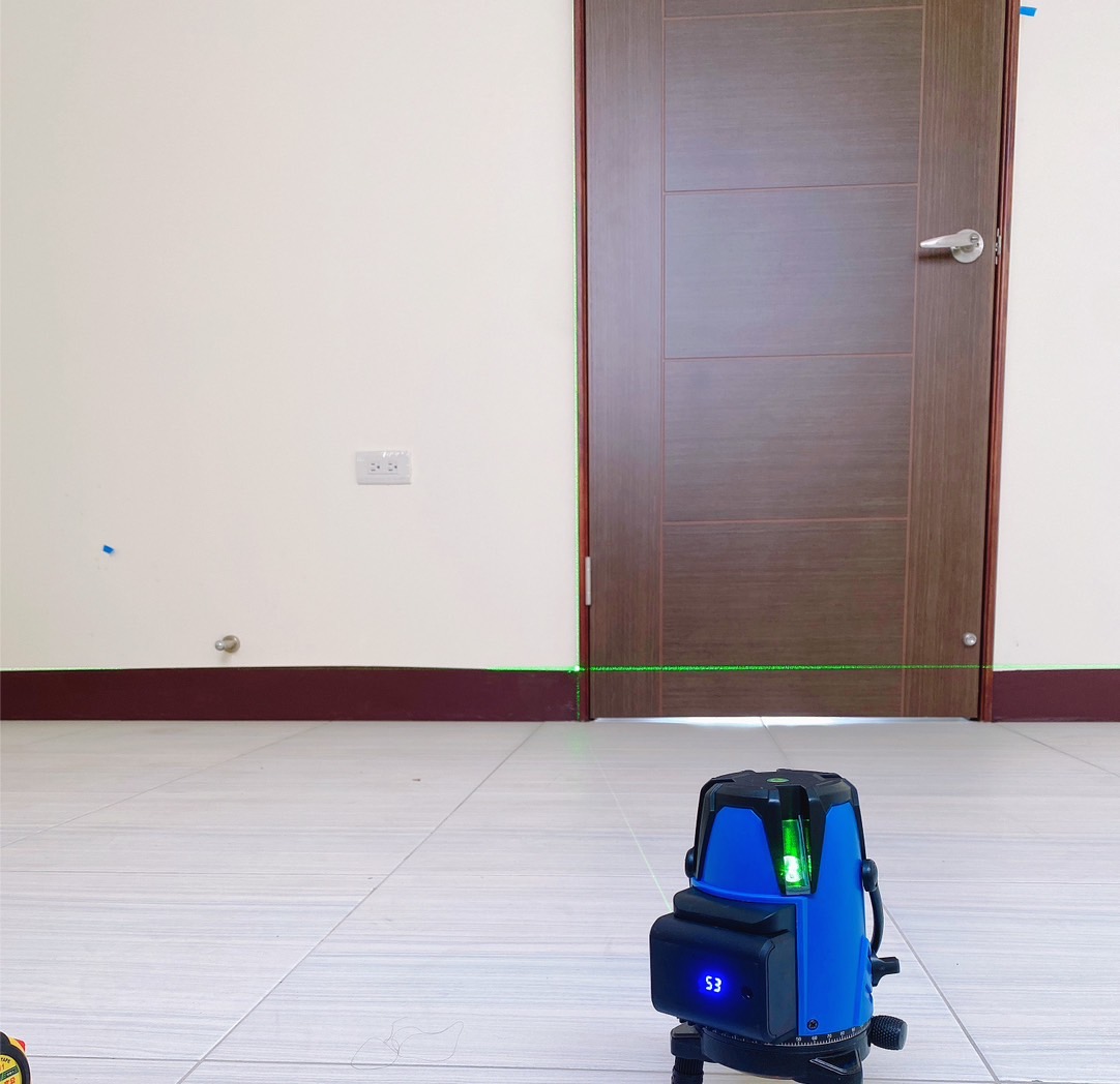 門扇裝設垂直、水平度檢查