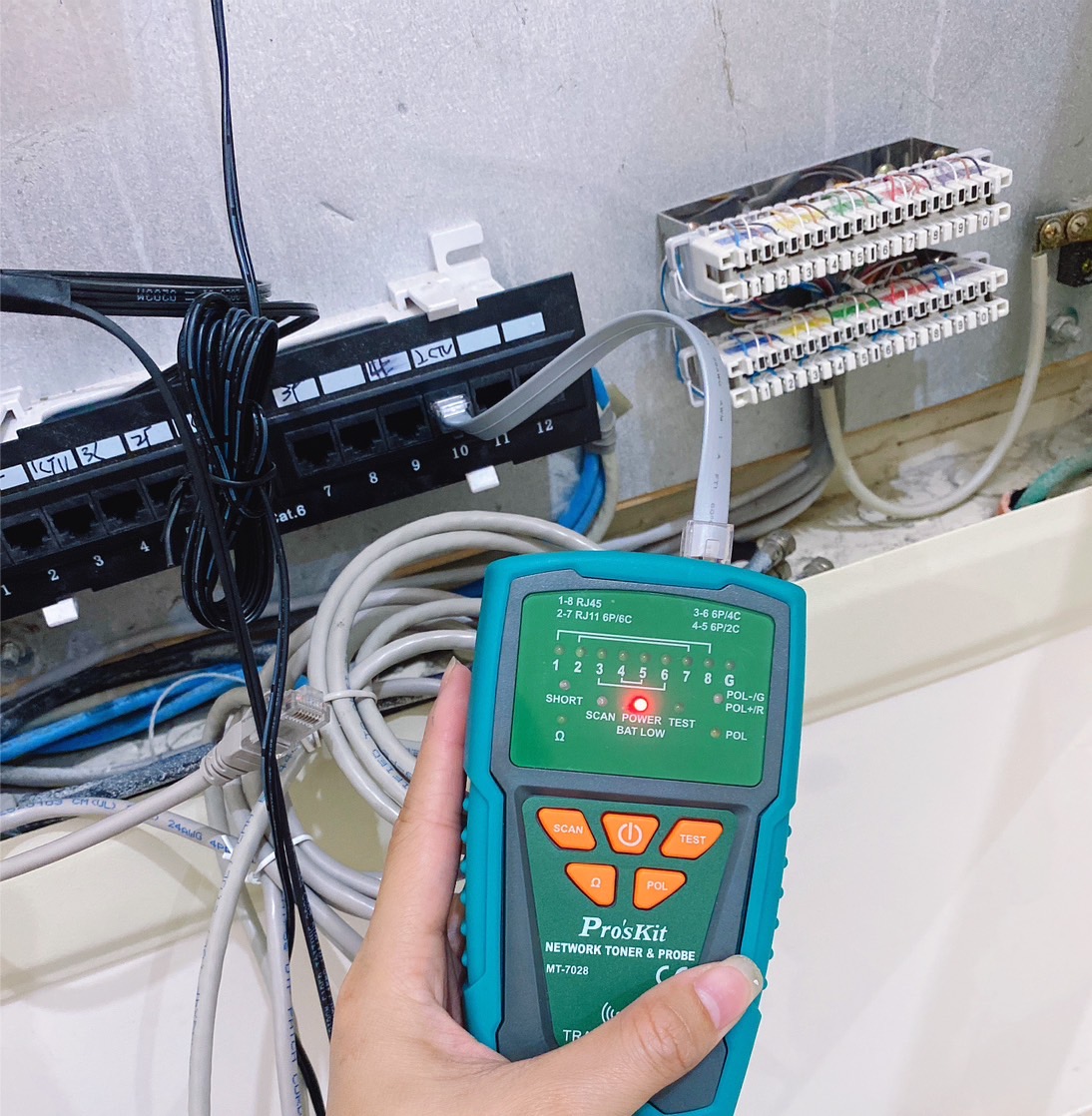 弱電系統檢測(網路設備)