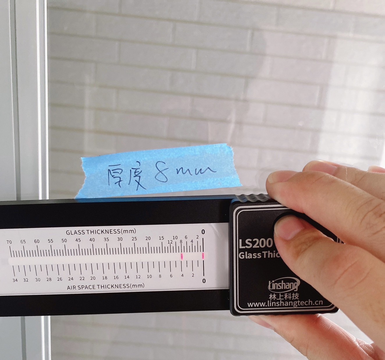 玻璃厚度檢測