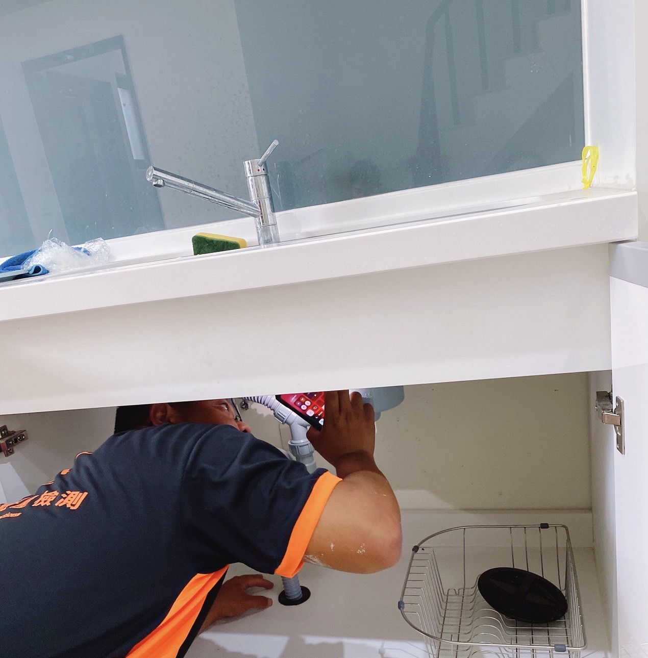 廚房設備、流理台排水逕流檢測