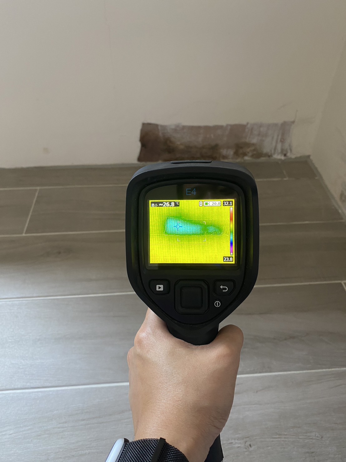 紅外線熱顯像樣檢測