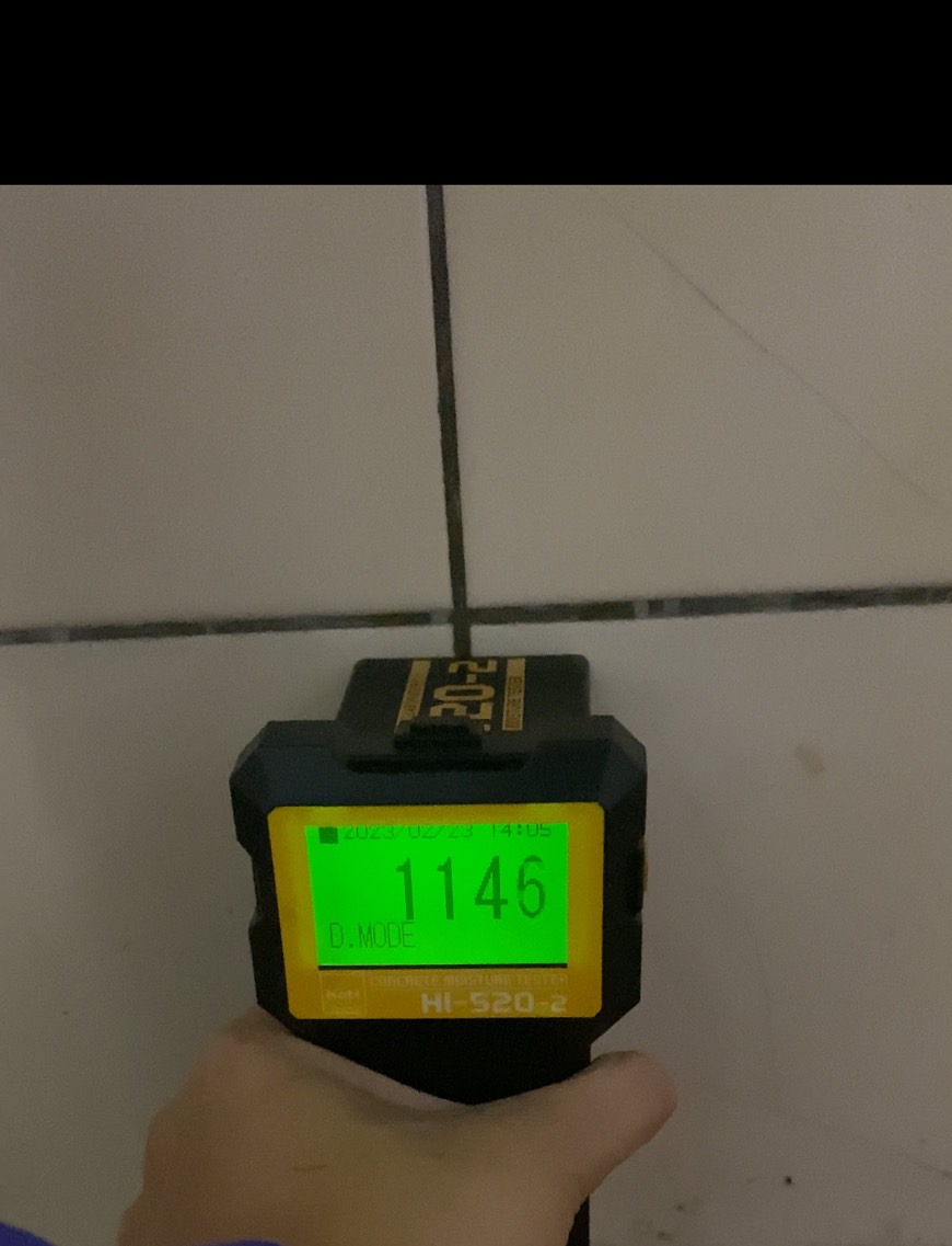 牆面水分子計檢測