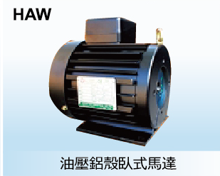 油壓鋁殼臥式馬達