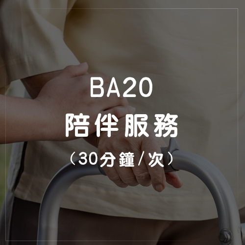 BA20陪伴服務