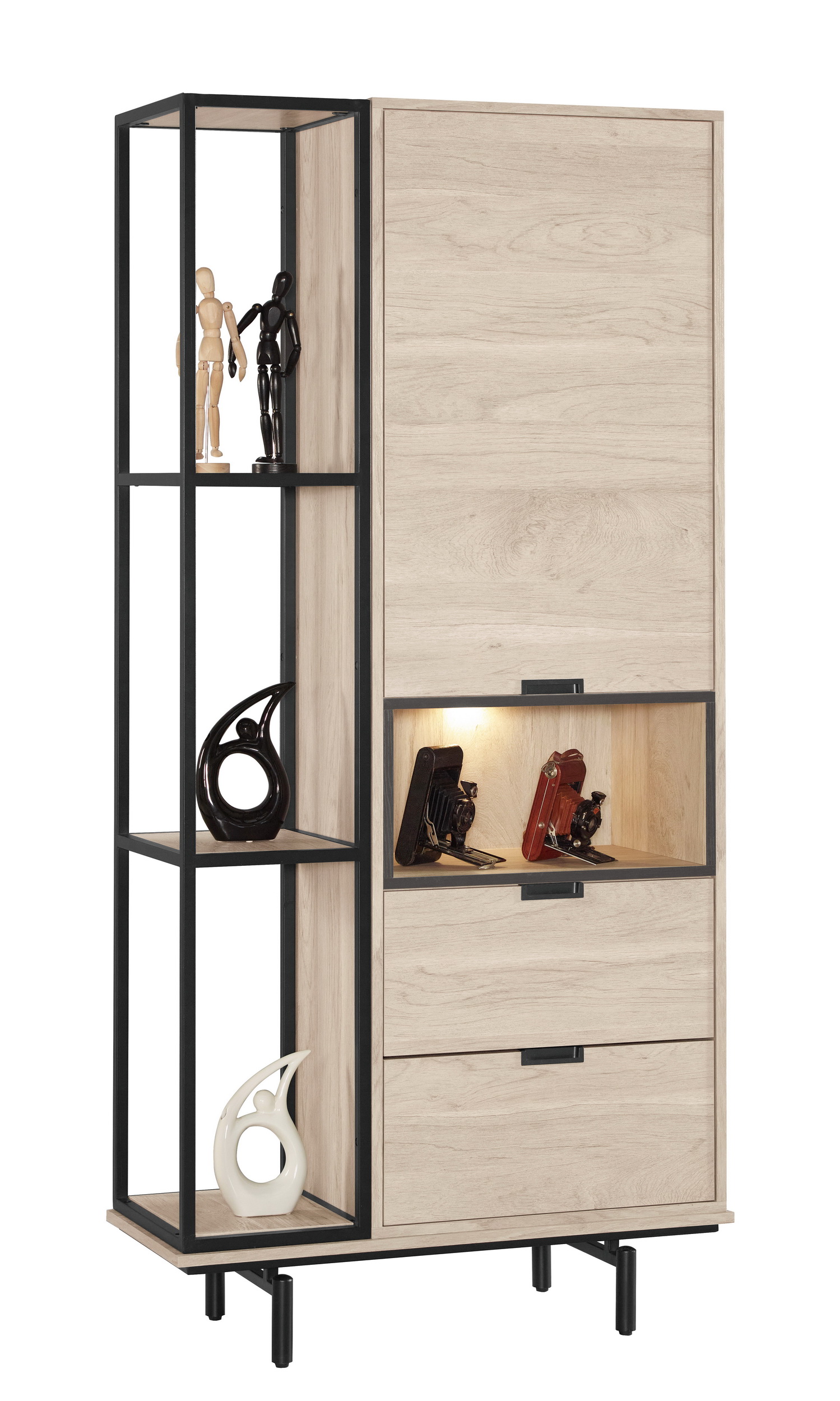 834-1&nbsp;達里歐3尺組合展示櫃